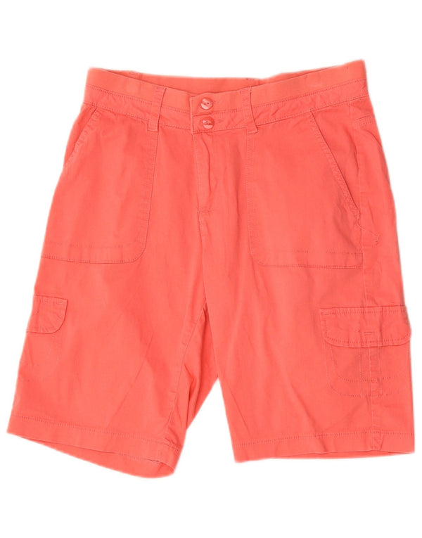 Damskie szorty cargo Lee o swobodnym kroju US 6 Medium W30, czerwone, bawełniane