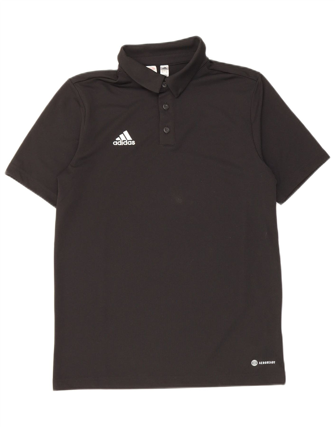 Chłopięca koszulka polo Adidas Aeroready 13-14 lat, czarna, poliester