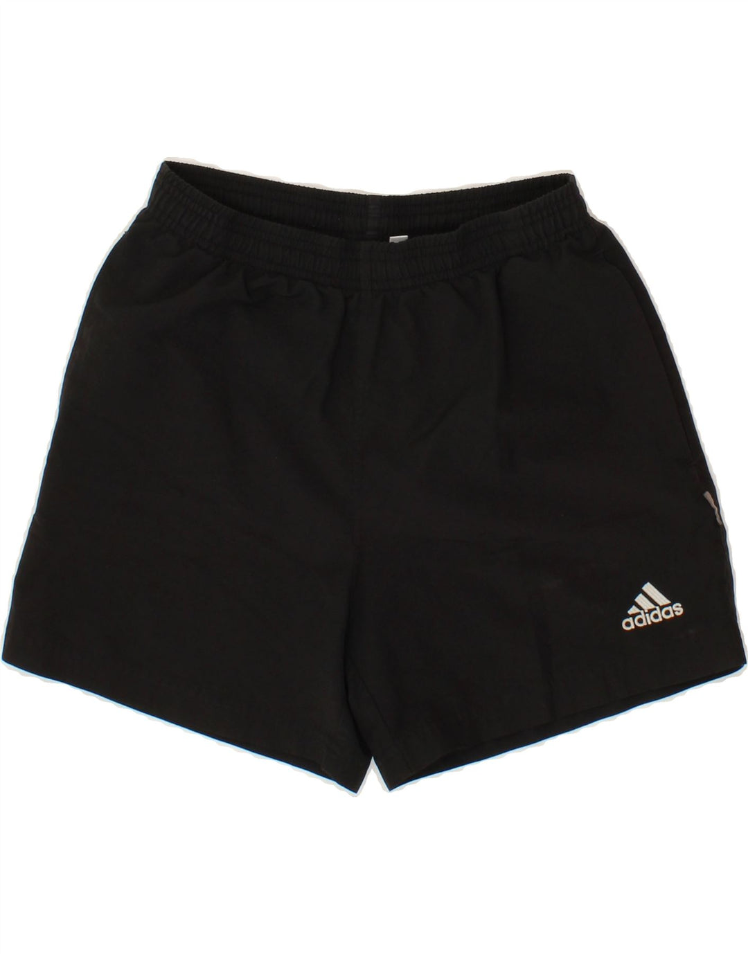 ADIDAS Boys Sport Shorts 11-12 Years Black Polyester Vintage Adidas and Second-Hand Adidas from Messina Hembry 