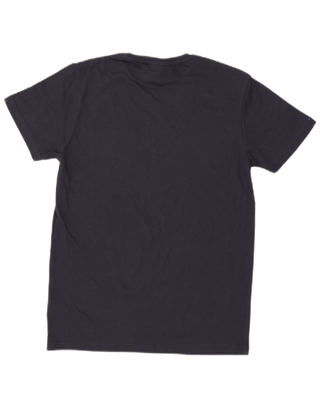 Męska koszulka z grafiką MISSING PEACE, mała, bawełniana, w kolorze granatowym