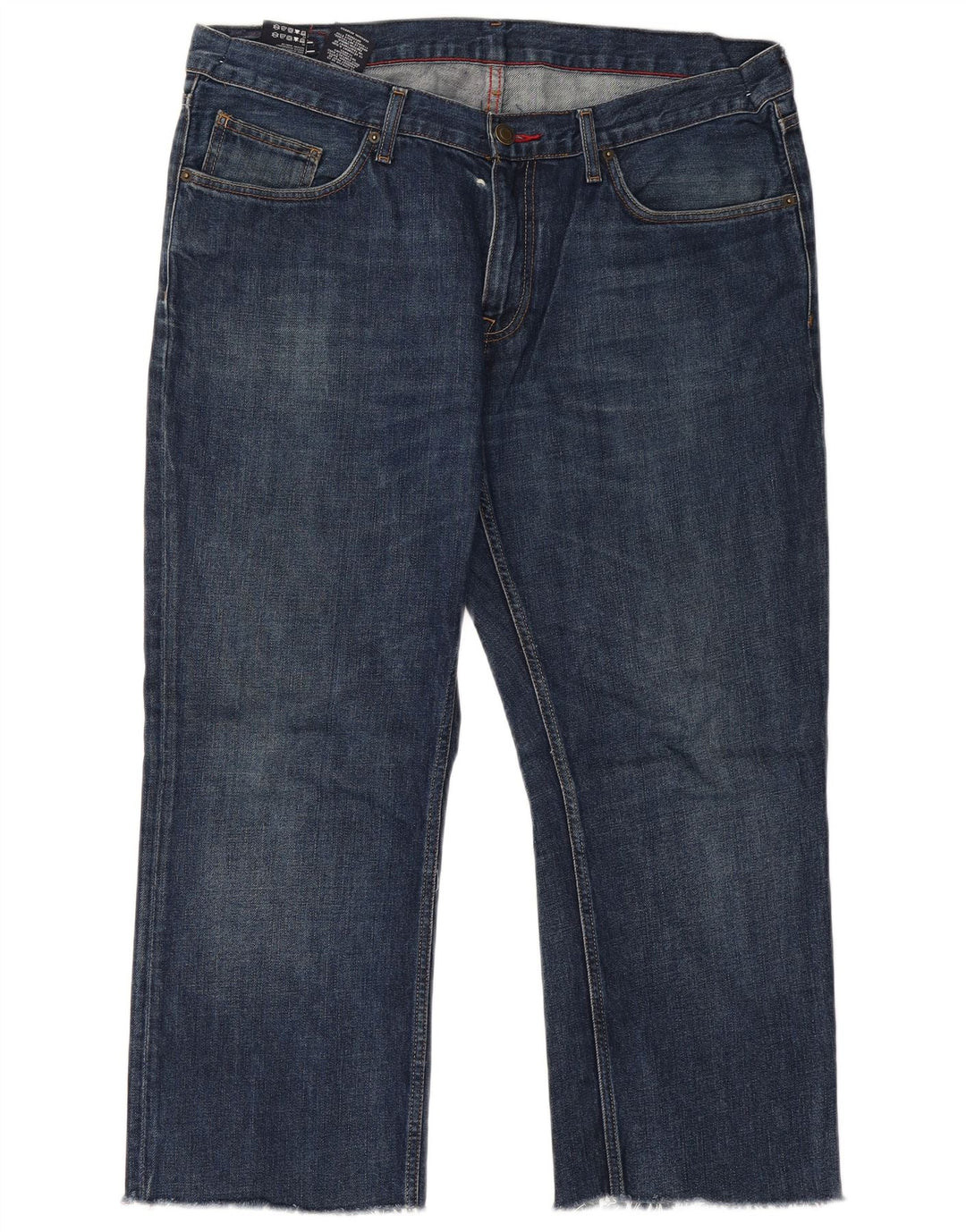 Męskie jeansy przycięte Tommy Hilfiger W38 L25 Niebieskie bawełniane
