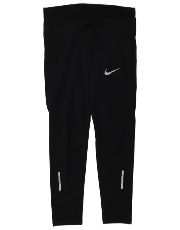 Męskie legginsy Nike, duże, czarne, poliestrowe