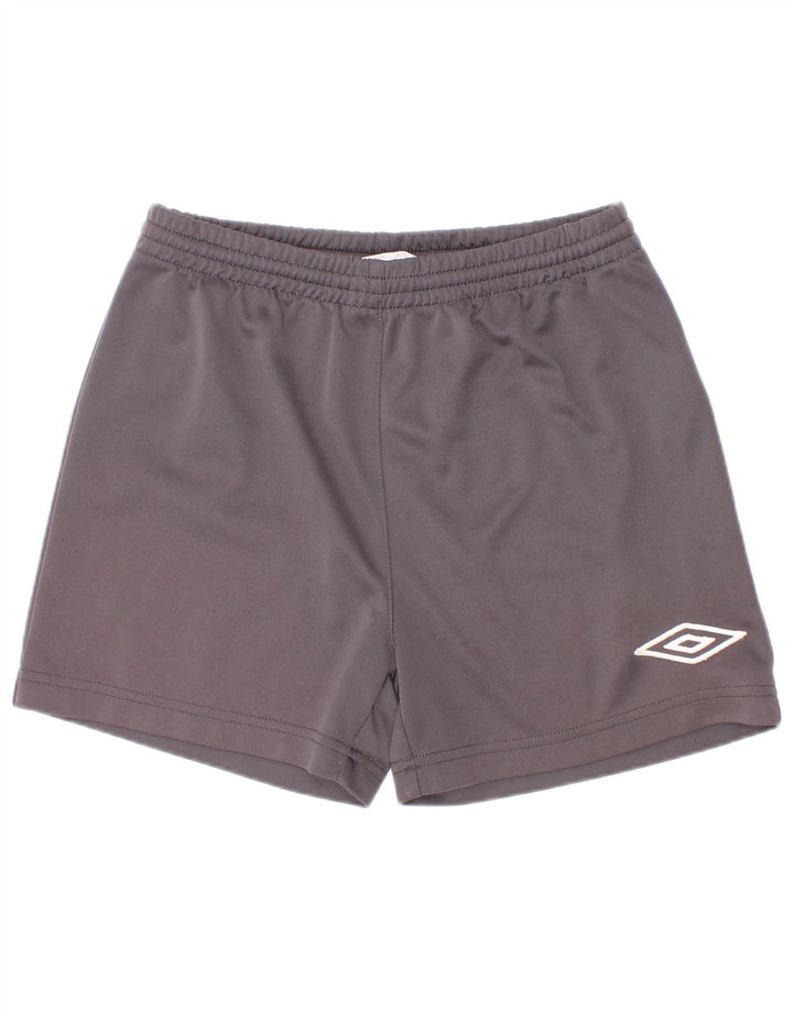 Spodenki sportowe dla chłopców Umbro 9-10 lat, średnioszare