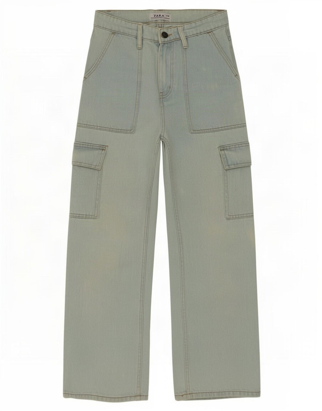 Męskie jeansy cargo Zara W28 L27 niebieskie