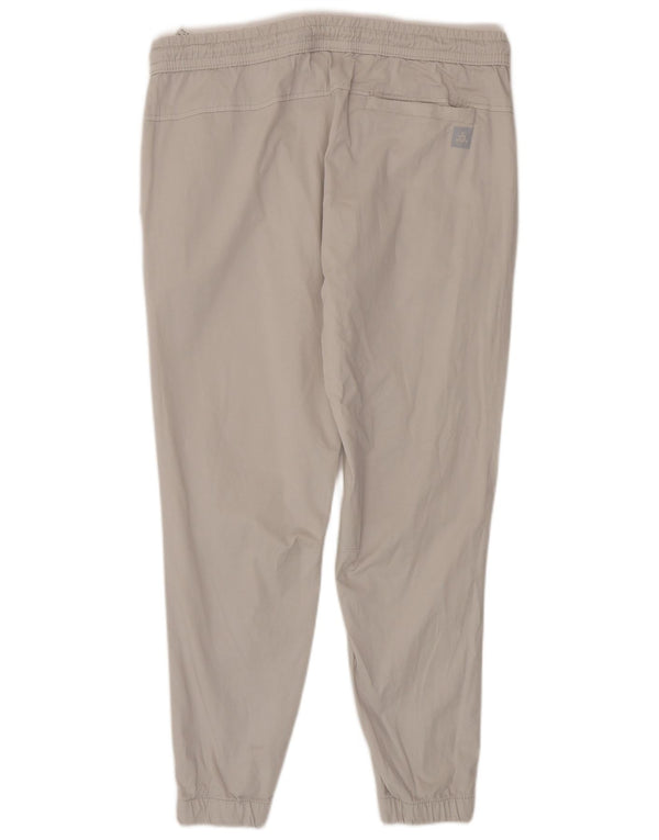 Męskie spodnie chino do biegania Zara XL W38 L28 Beżowa bawełna