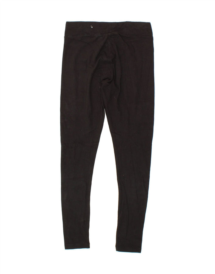 PUMA Womens Leggings UK 8 Small  Black Vintage Puma and Second-Hand Puma from Messina Hembry 