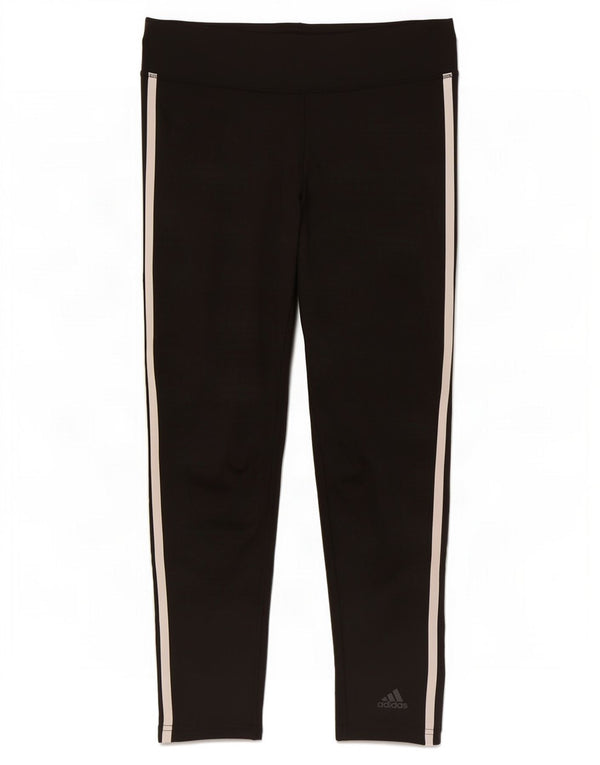 Damskie legginsy Adidas Climalite UK 12/14 Średni czarny poliester