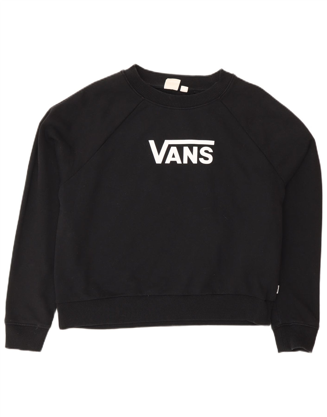 Damski sweter oversize Vans Graphic UK 14, średni czarny, bawełniany