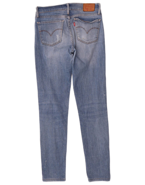 Damskie jeansy Levi's 710 Super Skinny W26 L27 Niebieska bawełna