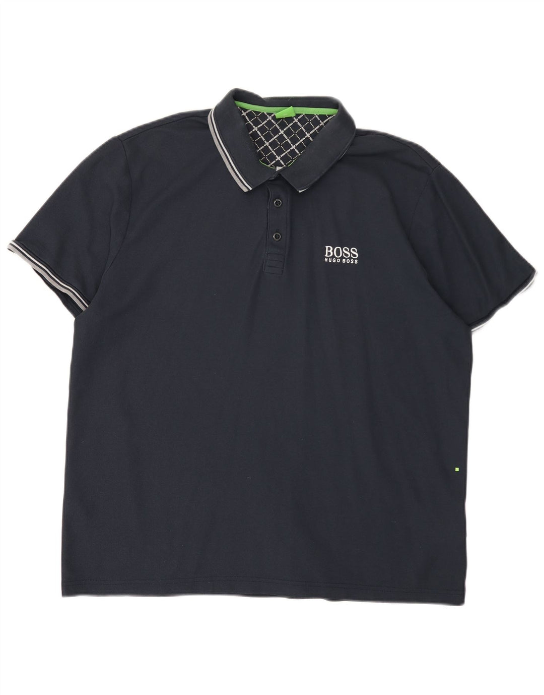 Męska koszulka polo HUGO BOSS 2XL, granatowa, bawełniana