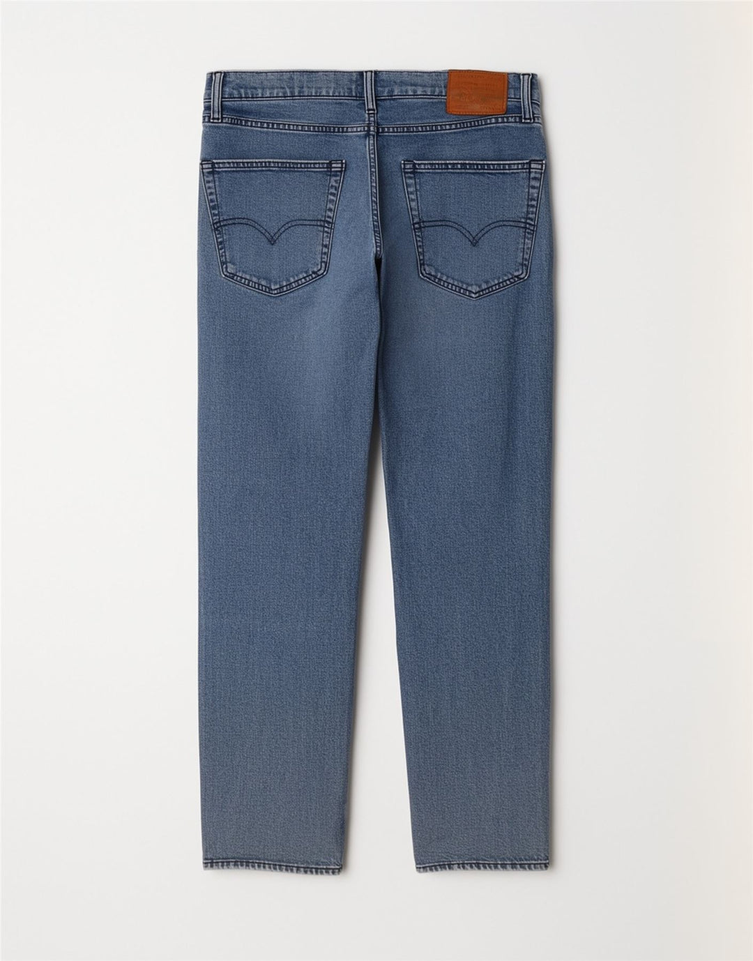 Męskie jeansy Levi's 502 Straight W30 L30 Niebieskie bawełniane