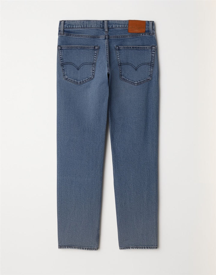 Męskie jeansy Levi's 502 Straight W30 L30 Niebieskie bawełniane