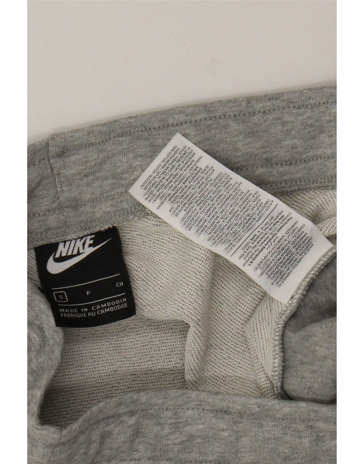 Damskie spodenki sportowe Nike UK 10 małe, szare, bawełniane