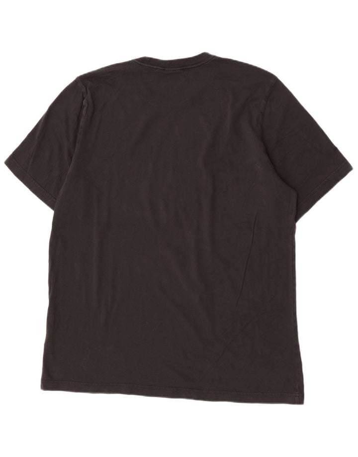 Adidas Męski T-shirt Top Duży Czarny Bawełniany