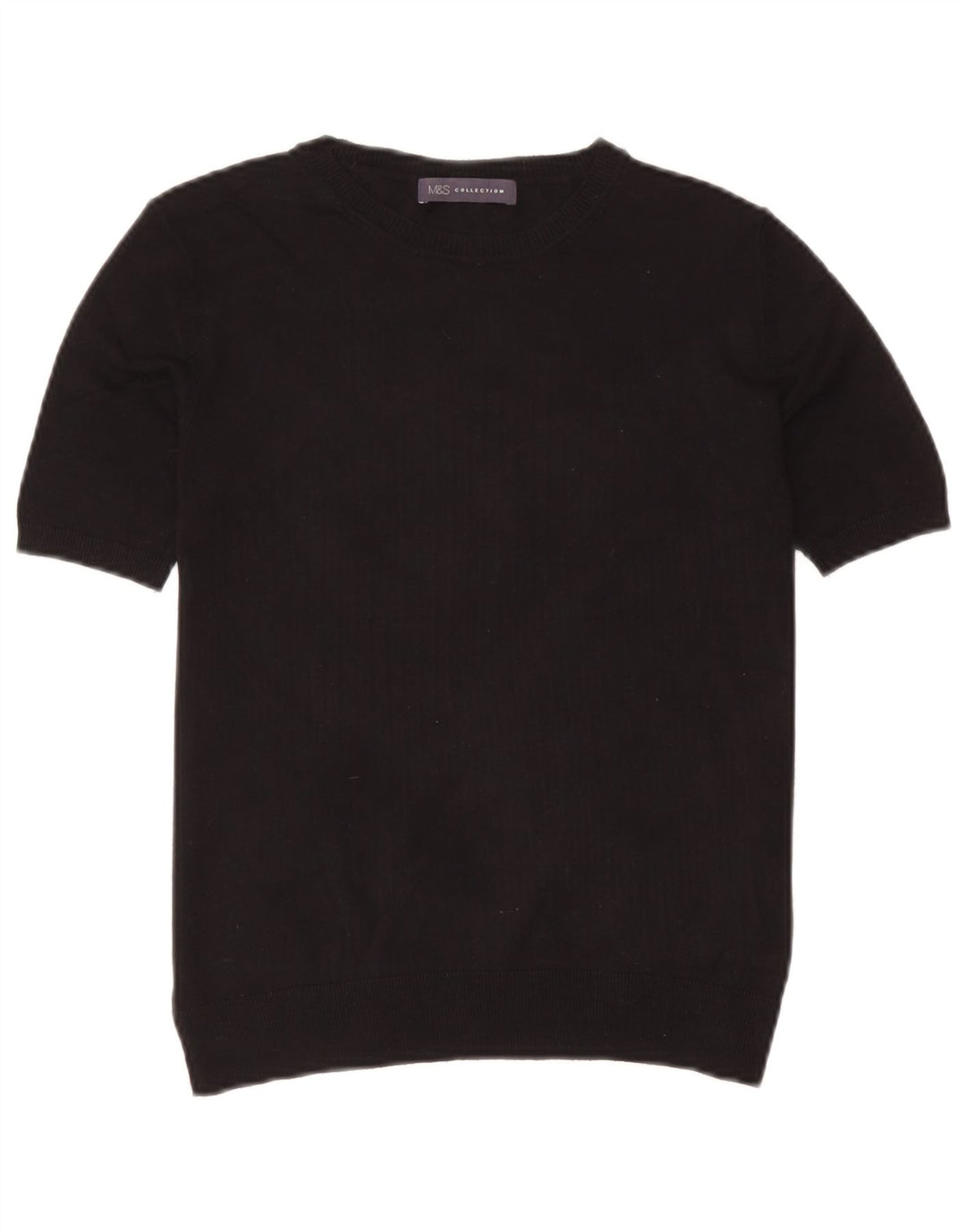 Bluzka damska Marks & Spencer Top UK 10 Small, czarna wiskoza