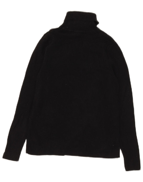 Marks & Spencer Damski sweter z okrągłym dekoltem, UK 12, średni czarny