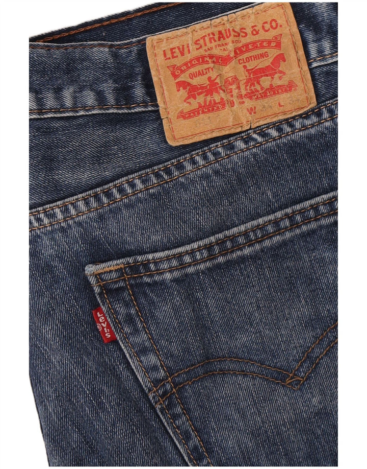 Męskie jeansy Levi's 511 Slim W34 L34 Niebieska bawełna