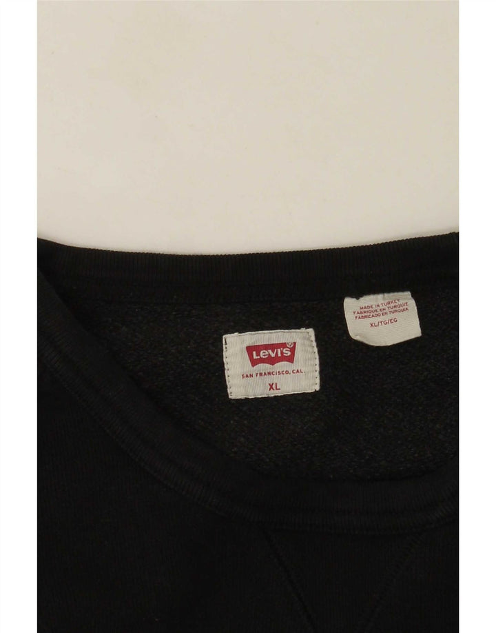 Męski sweter Levi's XL w kolorze czarnym