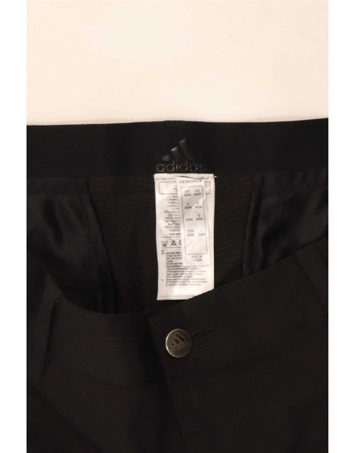 Męskie spodnie Chino Adidas Slim W34 L29 Czarny poliester