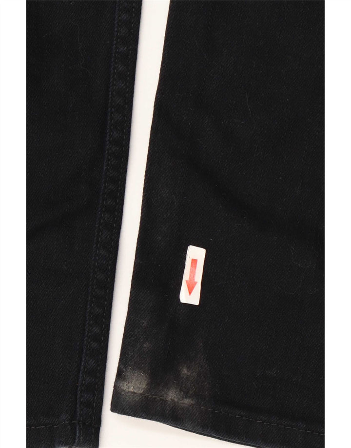 Męskie jeansy Levi's 511 Slim W32 L34 Czarna bawełna