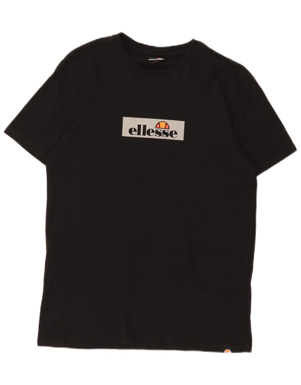 Męska koszulka graficzna Ellesse Top Medium Black