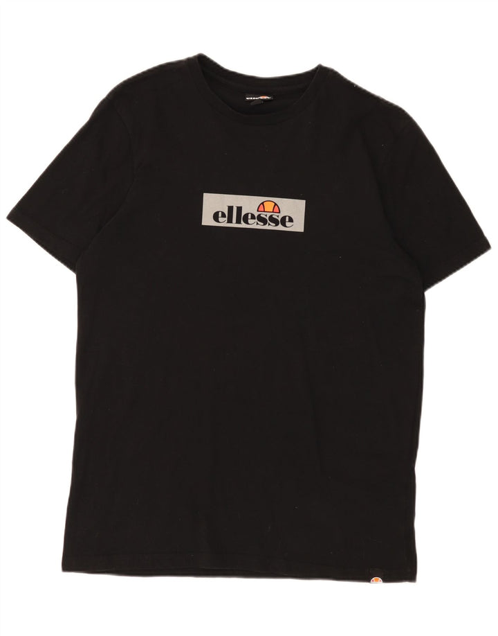 Męska koszulka graficzna Ellesse Top Medium Black