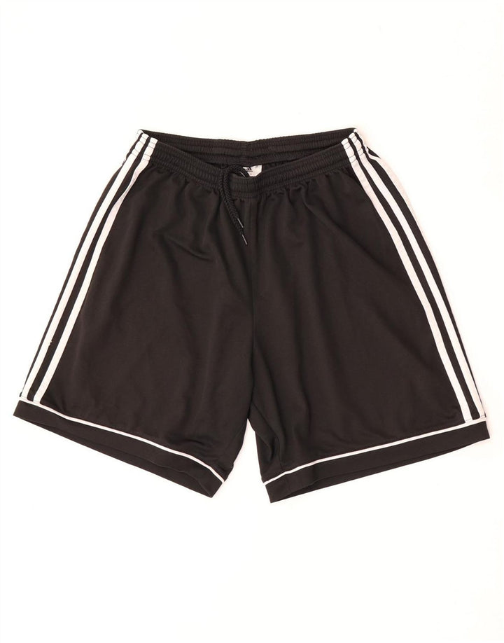 Męskie spodenki sportowe Adidas Aeroready, duże, czarne, poliestrowe