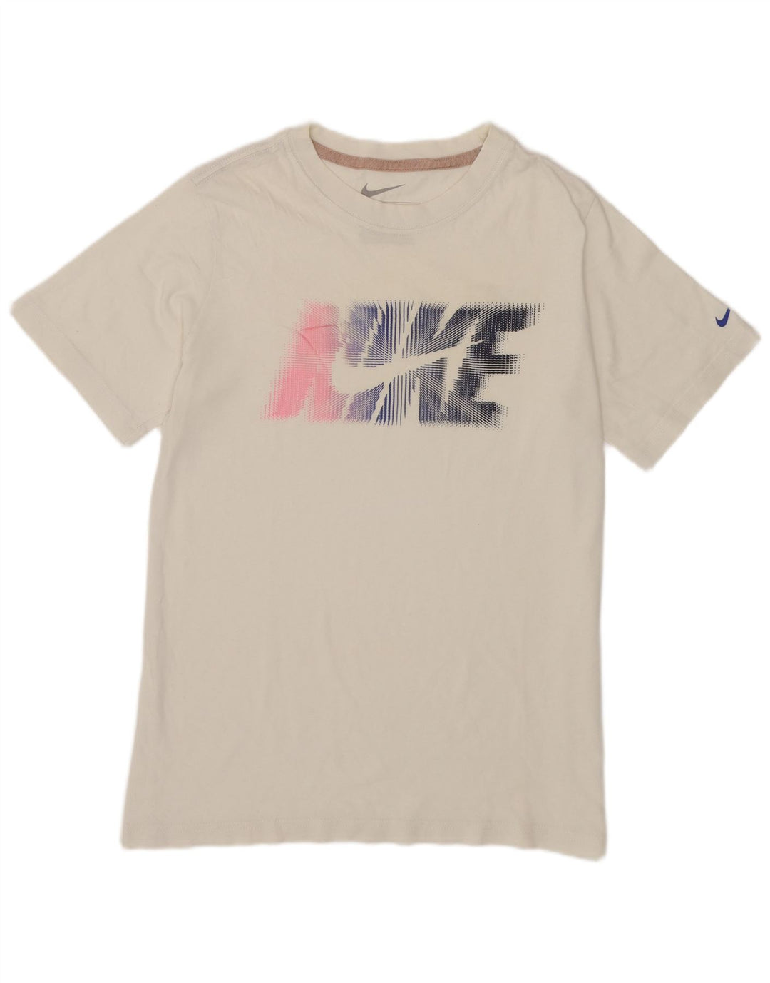Chłopięcy T-shirt z grafiką Nike na 12-13 lat, duży, biały