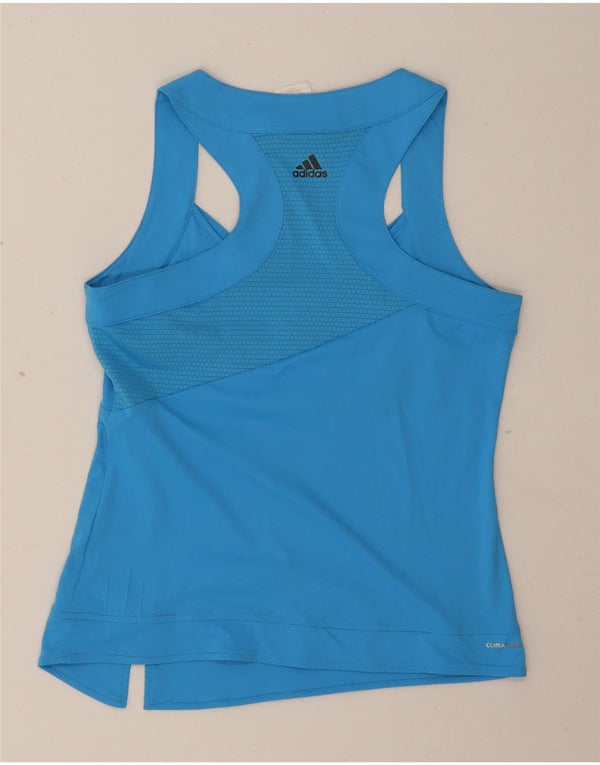 Adidas Damska Kamizelka Clima 365 Top UK 16 Duży Niebieski Poliester