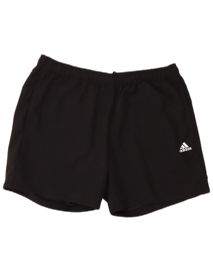 Męskie spodenki sportowe Adidas Climalite XL, czarne, poliestrowe