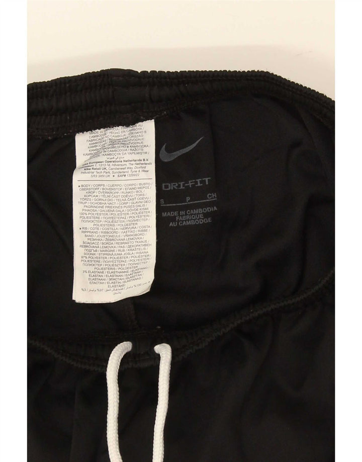 Męskie spodnie dresowe Nike Dri Fit, małe, czarne, poliestrowe