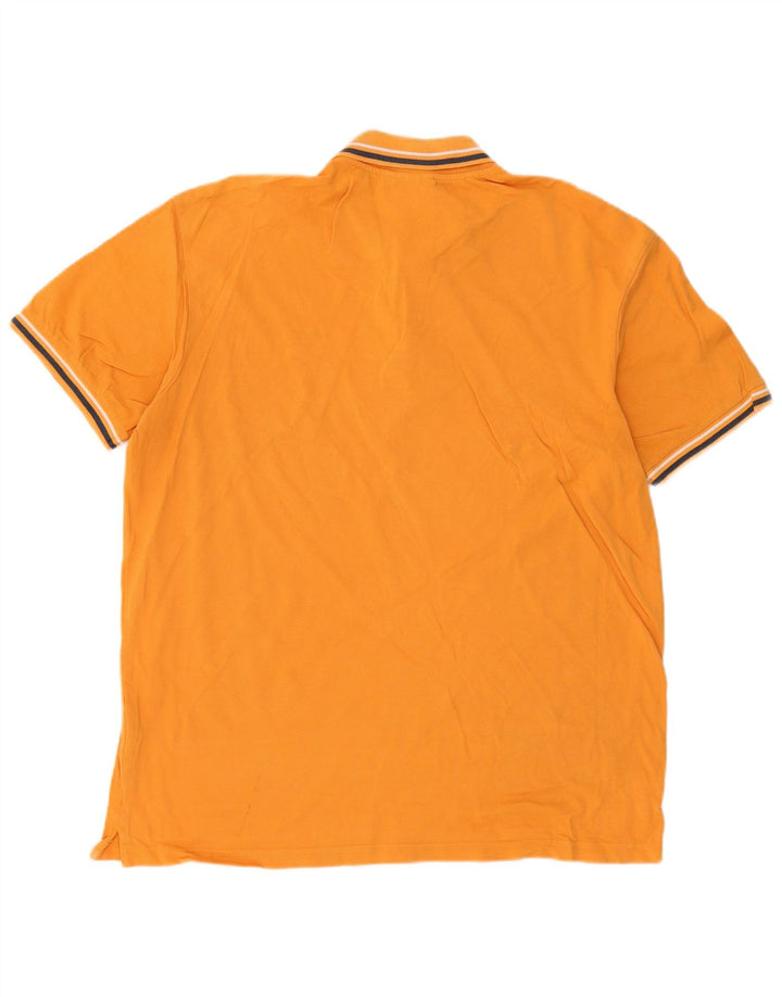 Męska koszulka polo DIADORA 2XL Pomarańczowa, bawełniana