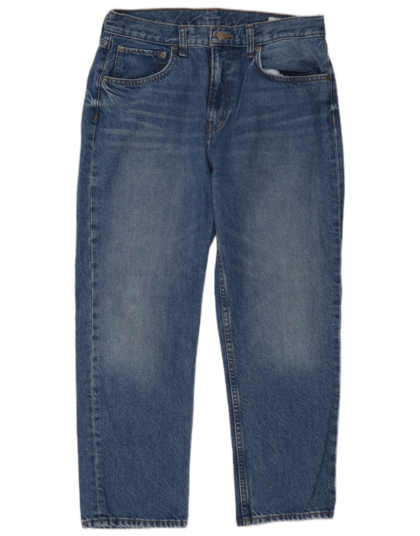 Damskie jeansy zwężane Zara EU 42 Large W32 L27 Niebieska bawełna