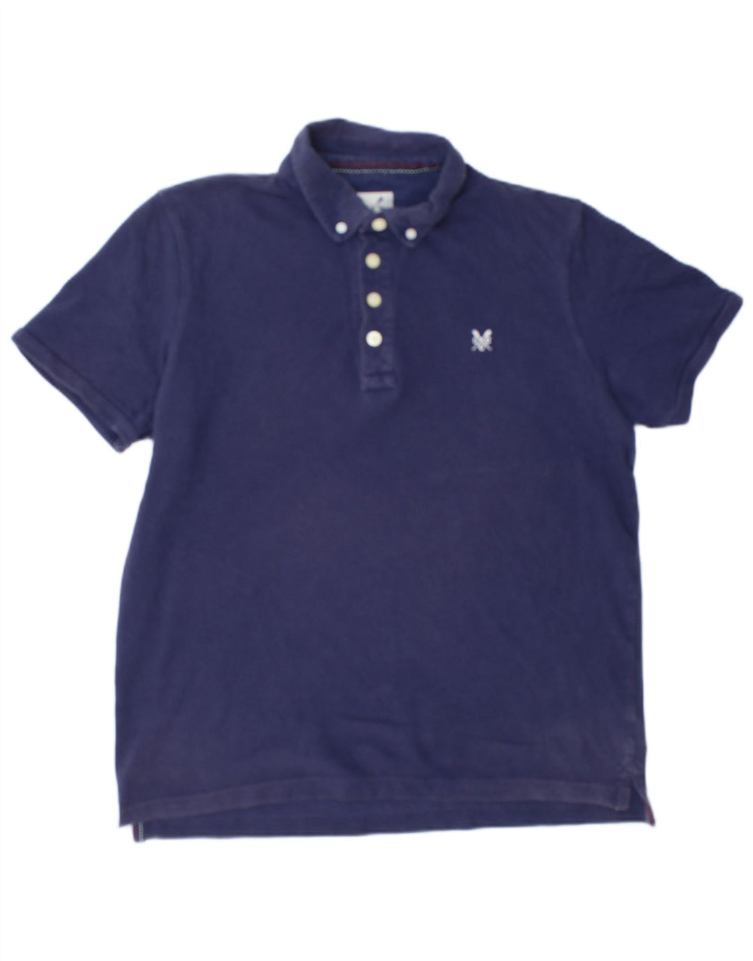 Męska koszulka polo Crew Clothing Średni granatowy, bawełniany