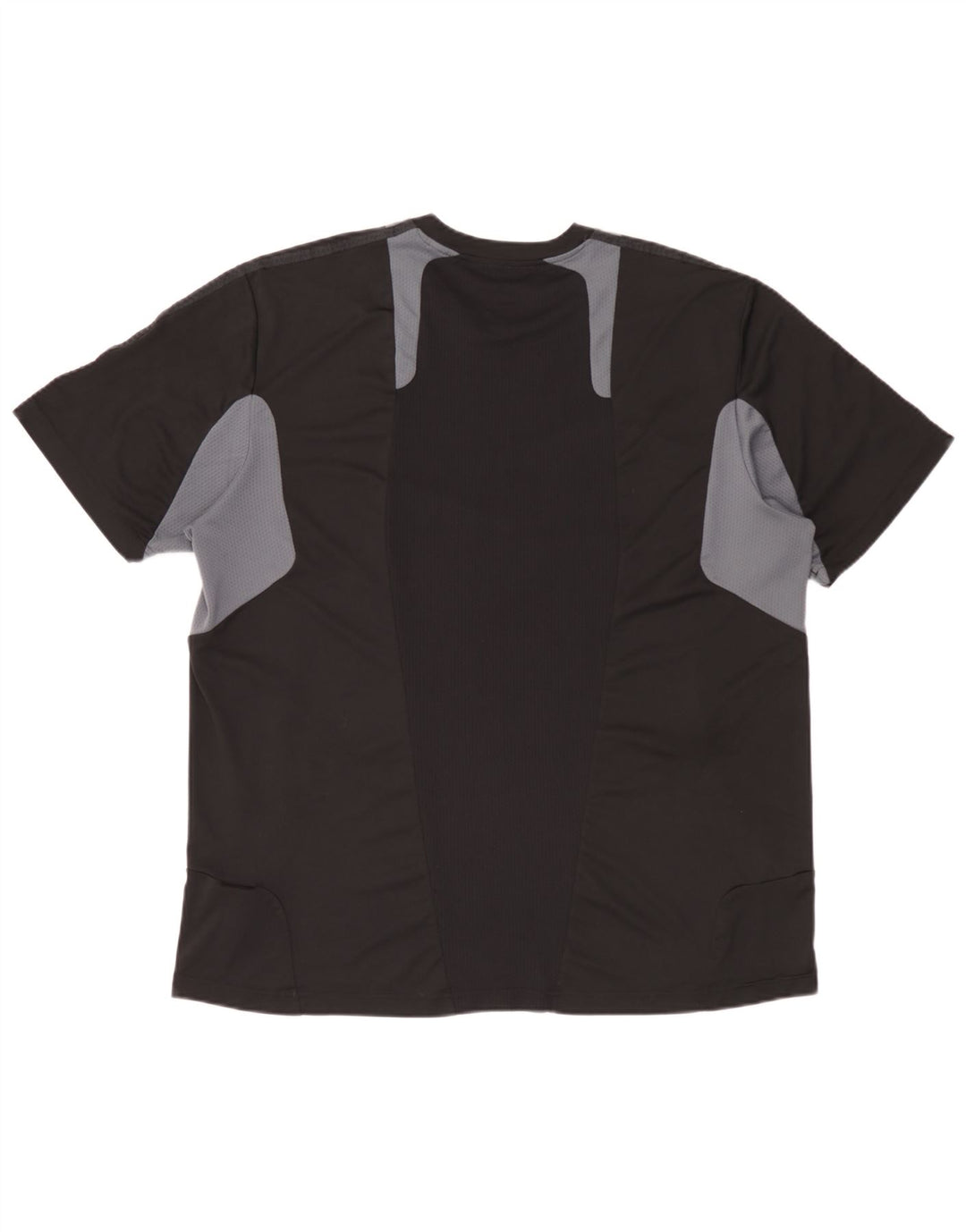 Adidas Męska koszulka Climacool Top 2XL Czarny poliester z blokami kolorów