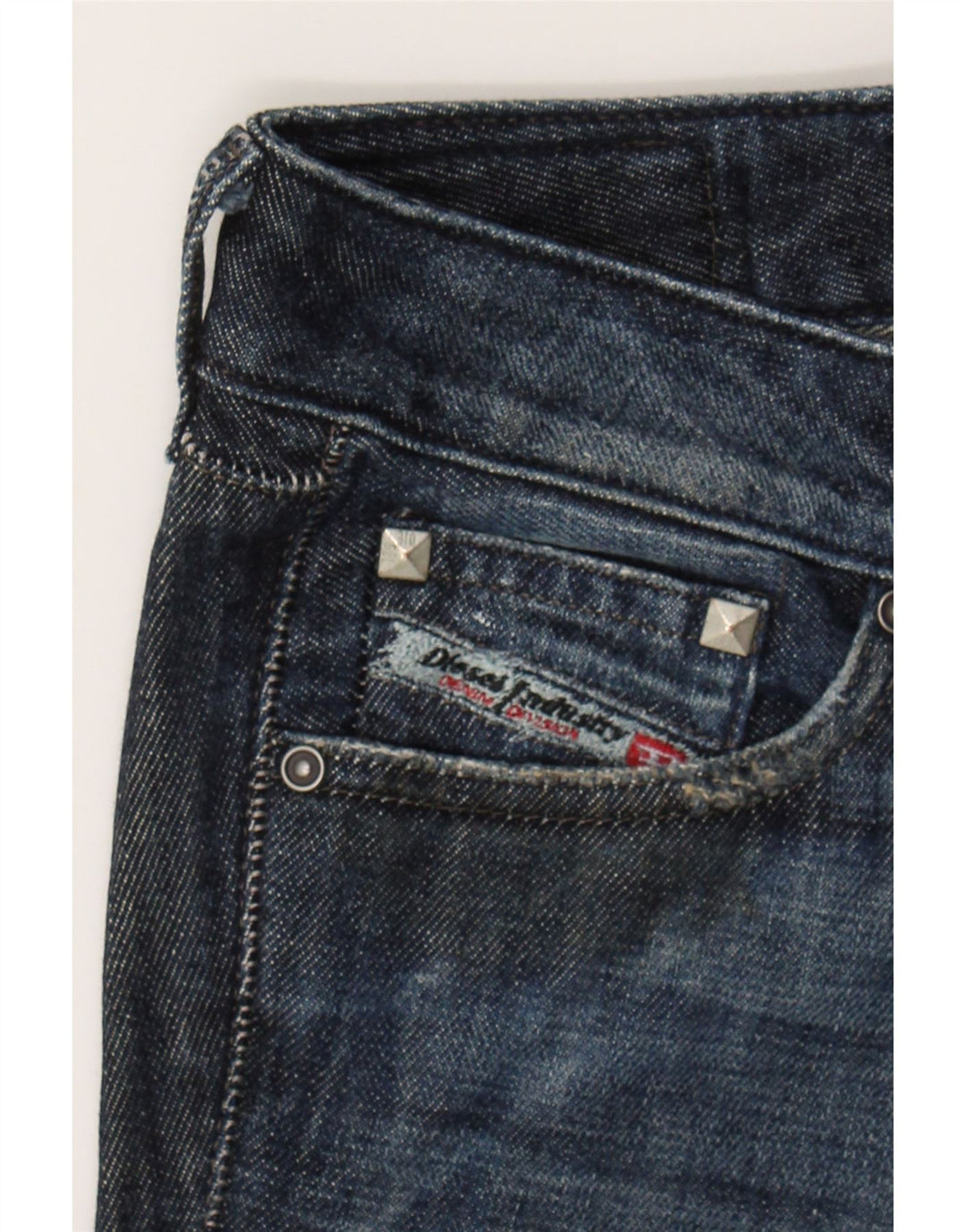 DIESEL Womens Cuddy Slim Jeans W27 L32 Blue Cotton Vintage Diesel and Second-Hand Diesel from Messina Hembry 
