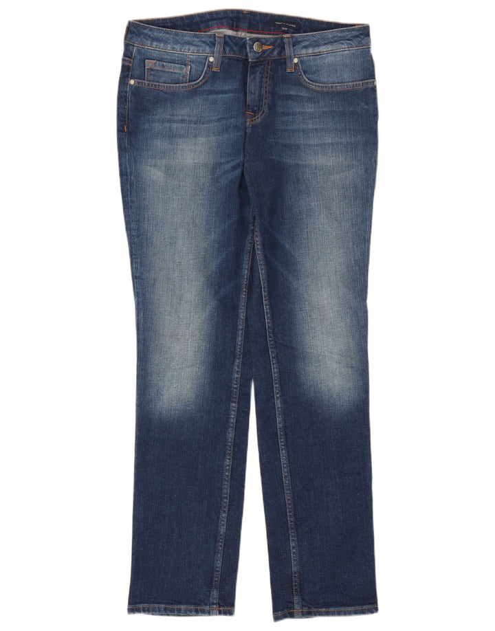 Damskie jeansy Slim Tommy Hilfiger W29 L30 Niebieskie bawełniane