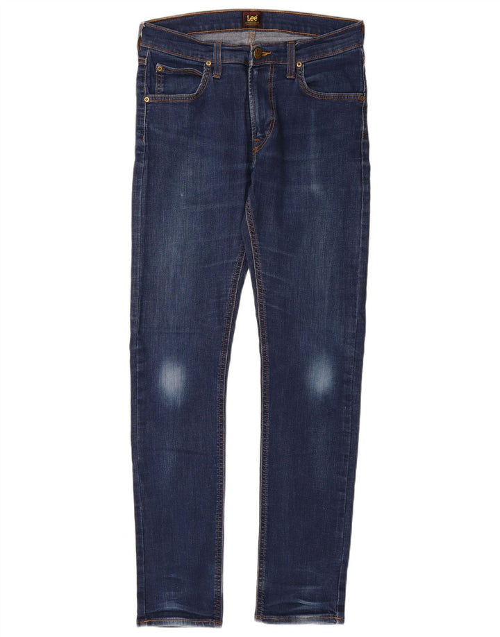 Damskie jeansy Lee Slim W30 L32 Niebieskie