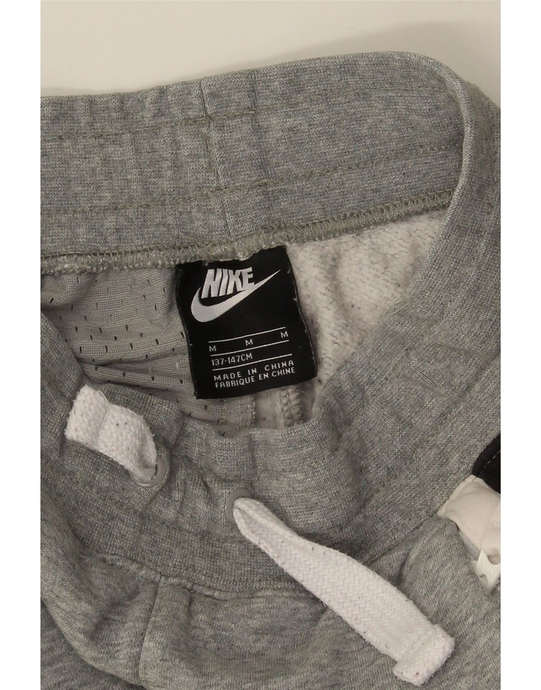 Chłopięce spodnie dresowe Nike, 10-11 lat, średnioszare, z blokami kolorów