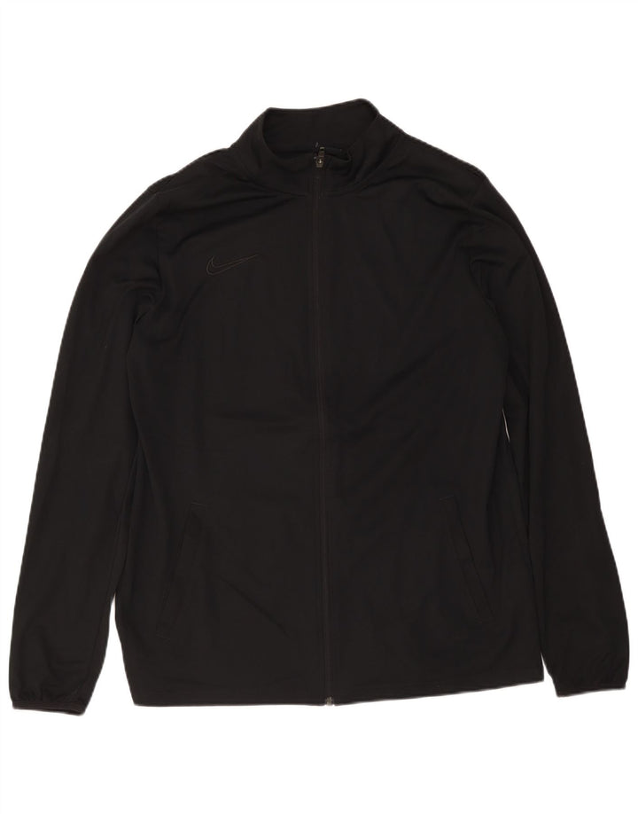 Męska kurtka dresowa Nike Dri Fit XL, czarna, poliestrowa