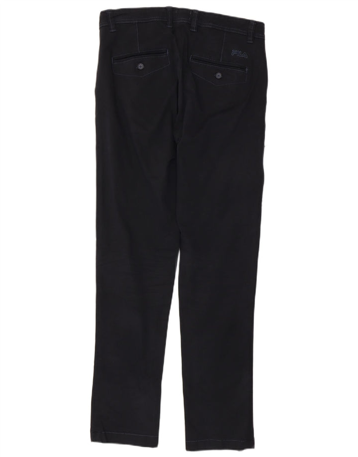 Spodnie męskie Fila Slim Chino IT 46 Small W36 L30 Granatowe