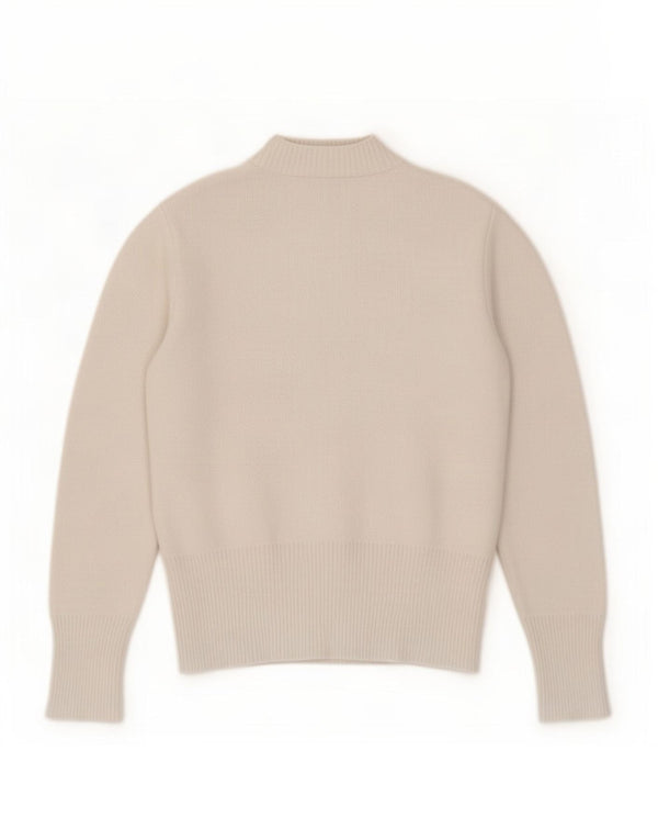 Sweter damski Zara Cardigan UK 10 Small Biały Poliamid