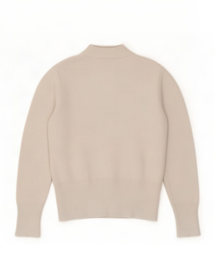 Sweter damski Zara Cardigan UK 10 Small Biały Poliamid