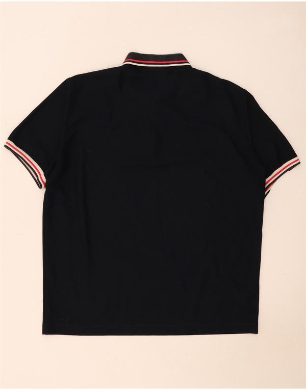 Męska koszulka polo AUSTRALIAN L'ALPINA IT 56 XL w granatowe paski