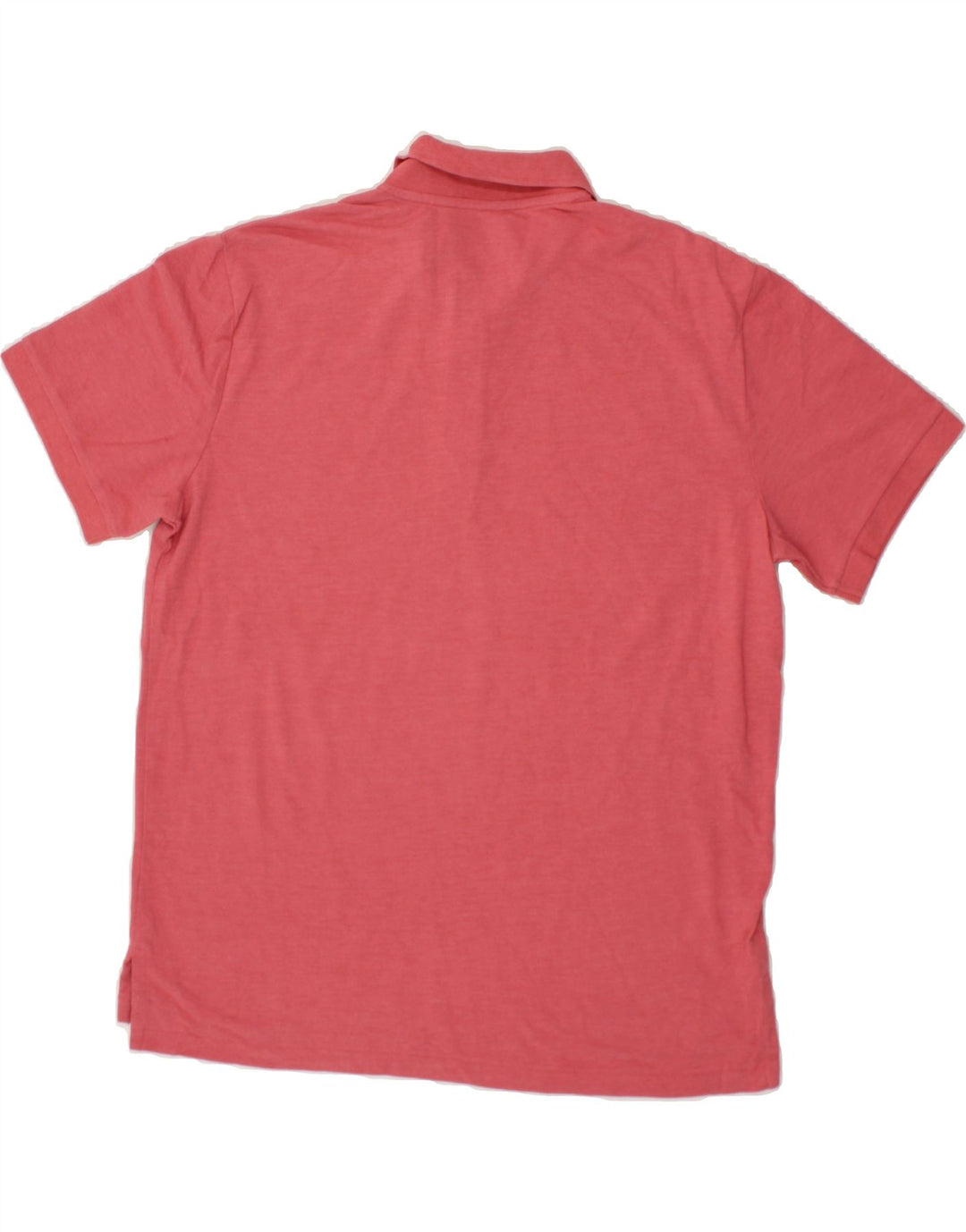 EDDIE BAUER Mens Polo Shirt Large Pink Cotton Vintage Eddie Bauer and Second-Hand Eddie Bauer from Messina Hembry 