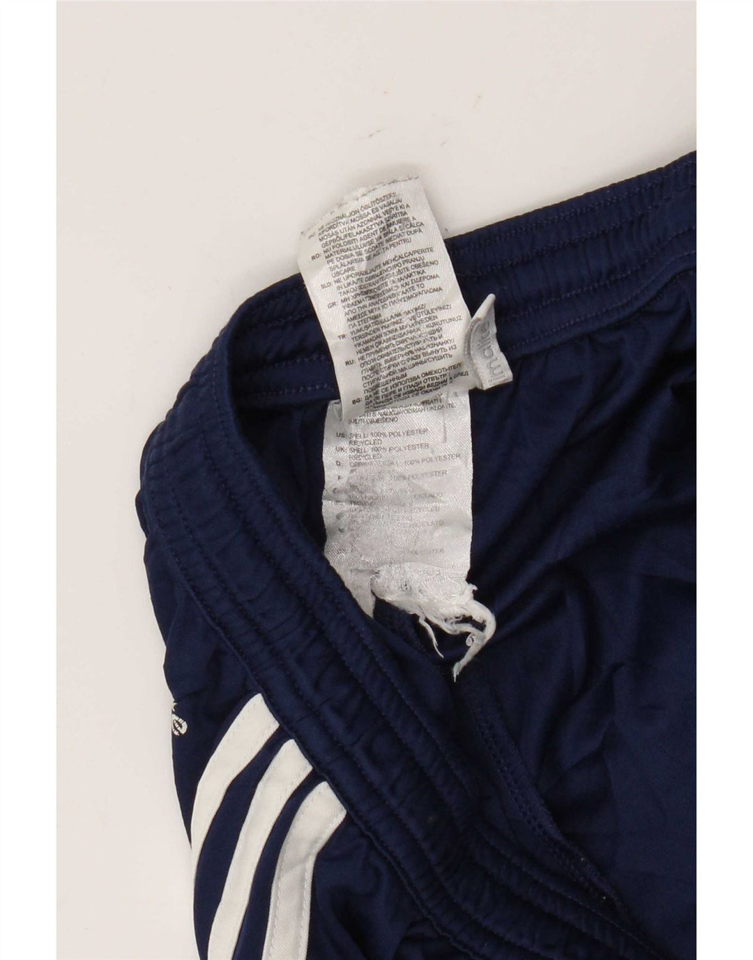 Męskie spodenki sportowe Adidas Climalite, średni granat, kolor blokowy