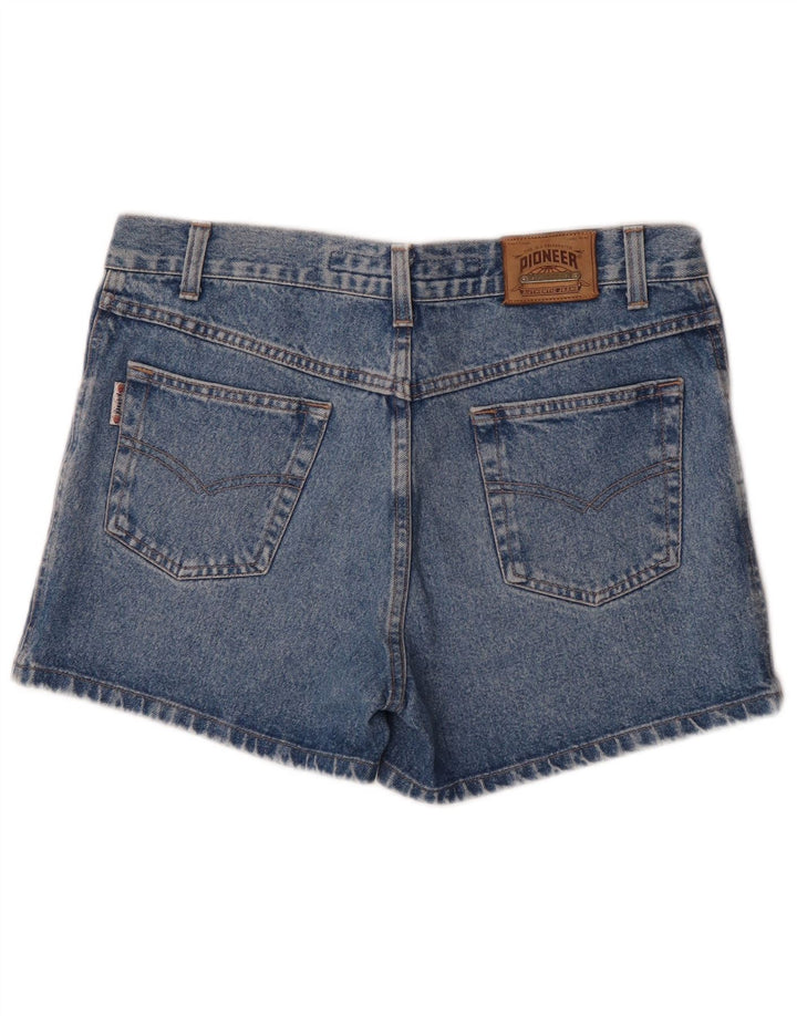 Damskie spodenki jeansowe Pioneer W33, duże, niebieskie