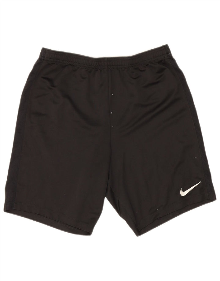 Męskie spodenki sportowe Nike Dri Fit, duże, czarne, poliestrowe