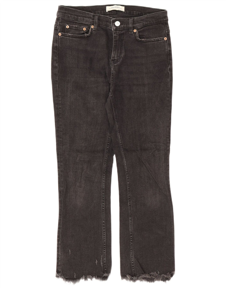 Damskie jeansy Bootcut Zara EU 36 XS W26 L25 Czarne