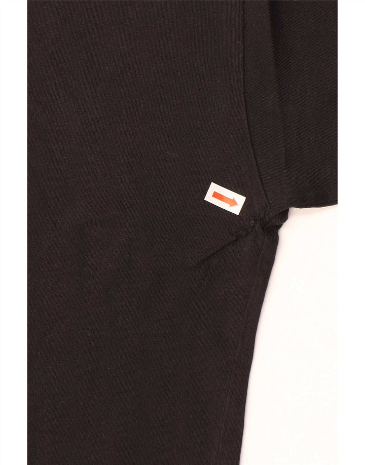 Męski T-shirt Vans o klasycznym kroju z grafiką, średni czarny, bawełniany